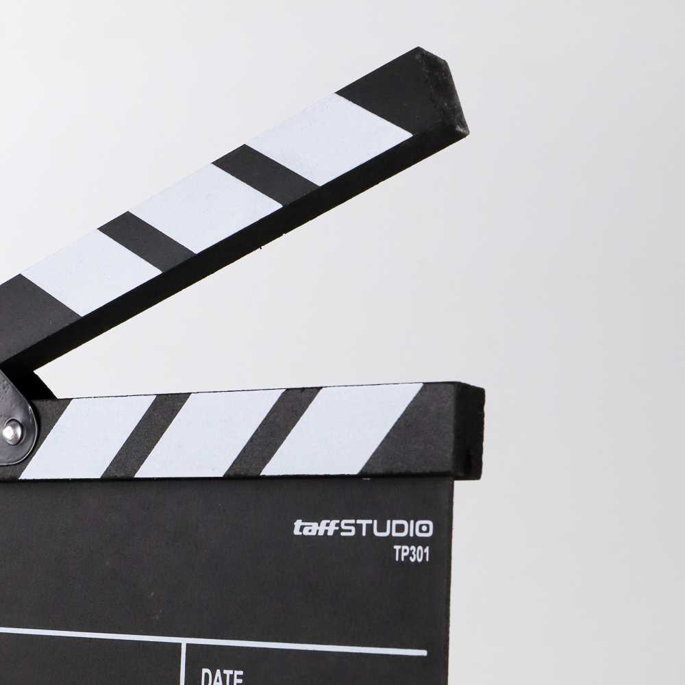 Profesional Clapper Classical Movie Film - TP301 TaffSTUDIO Woopower