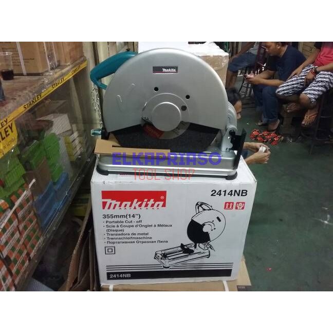 Mesin Cutting Wheel Makita 2414 Nb Mesin Cut Off Potong Besi 14 Shopee Indonesia