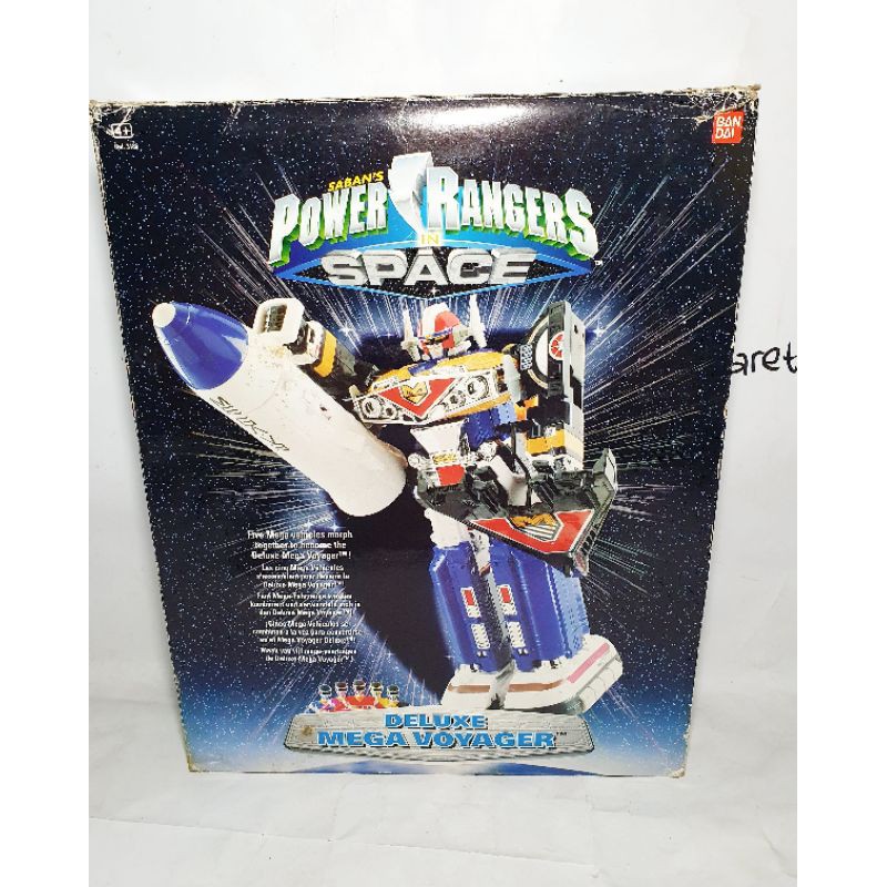 Power Rangers in space deluxe dx mega voyager megazord - Sentai megaranger