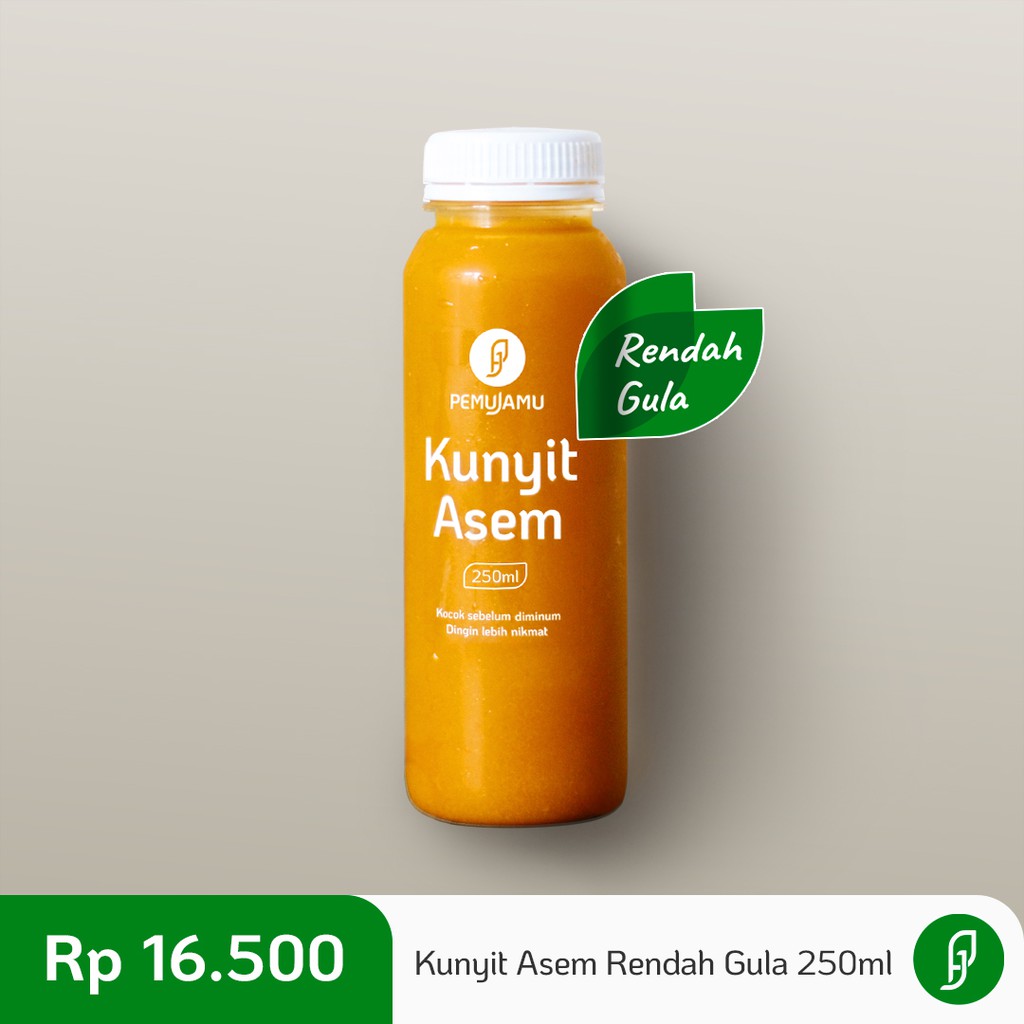 

Kunyit Asem Rendah Gula Pemujamu 250ml