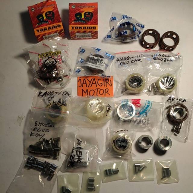 Cage Bentengan Kopling Shogun 110 RC110 Tornado Satria 2Tak Smash Crystal Assy Benteng Rumah Mangkok