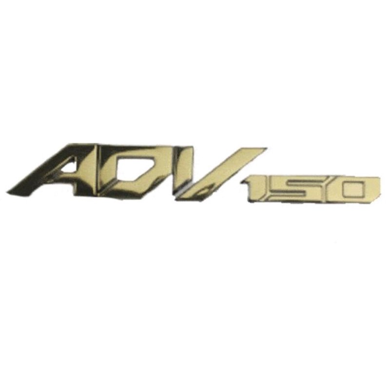 emblem adv 150 gold original losspack sepasang