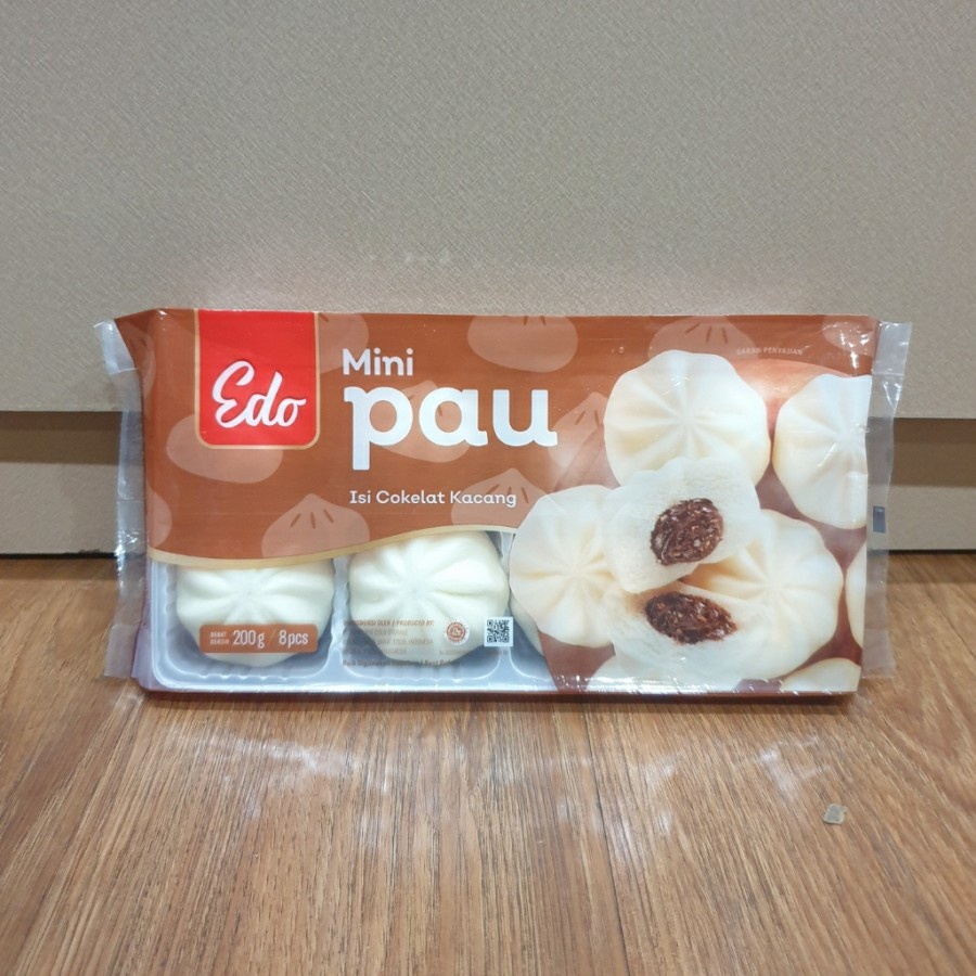 

Edo Mini Pau Isi Cokelat Tanah 8 Pcs 200 Gr