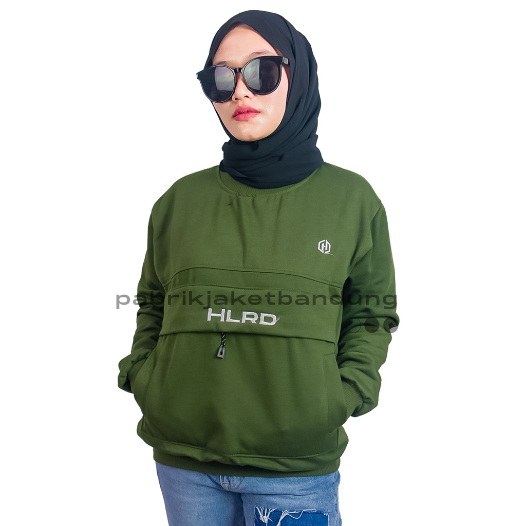 HOLYRIDER Sweatshirt Kagoule Olive