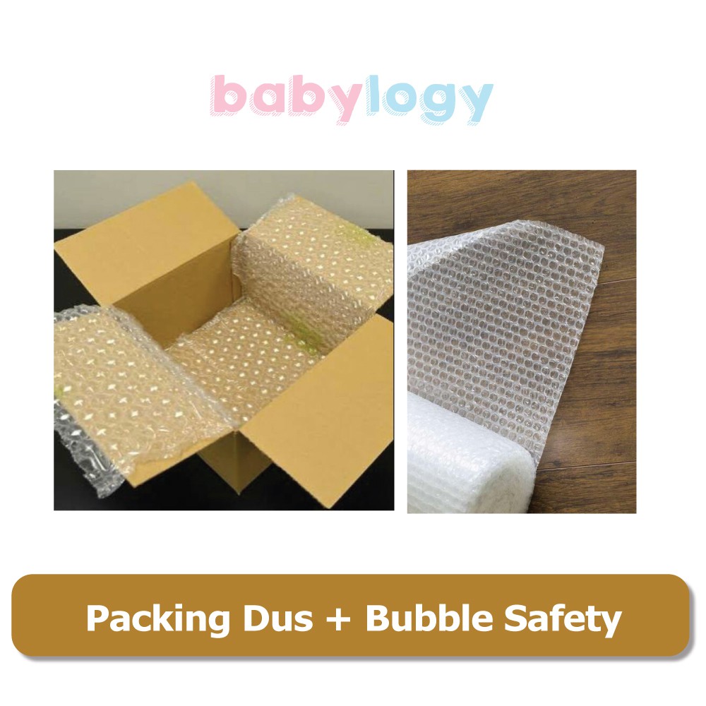 

Dus Extra Buble Wrap (untuk pembelian produk di Babylogy), tidak dijual tanpa belanja produk