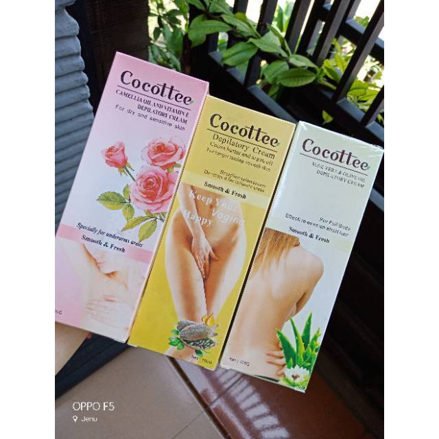 DEPILATORY CREAM ( Perontok bulu ) Cocotte