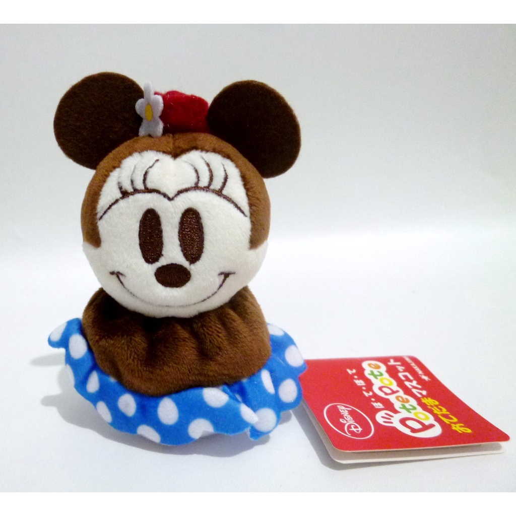 Boneka Minnie Mouse Pote Pote Bean Bag Series Disney JP Original Jepang