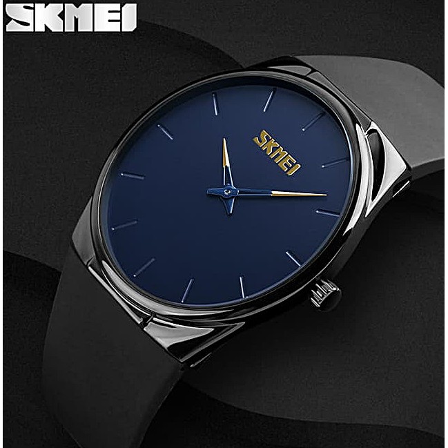 Jam Tangan kasual Pria / wanita skmai Simpel jam tanggan skmie 1601 Original Anti Air