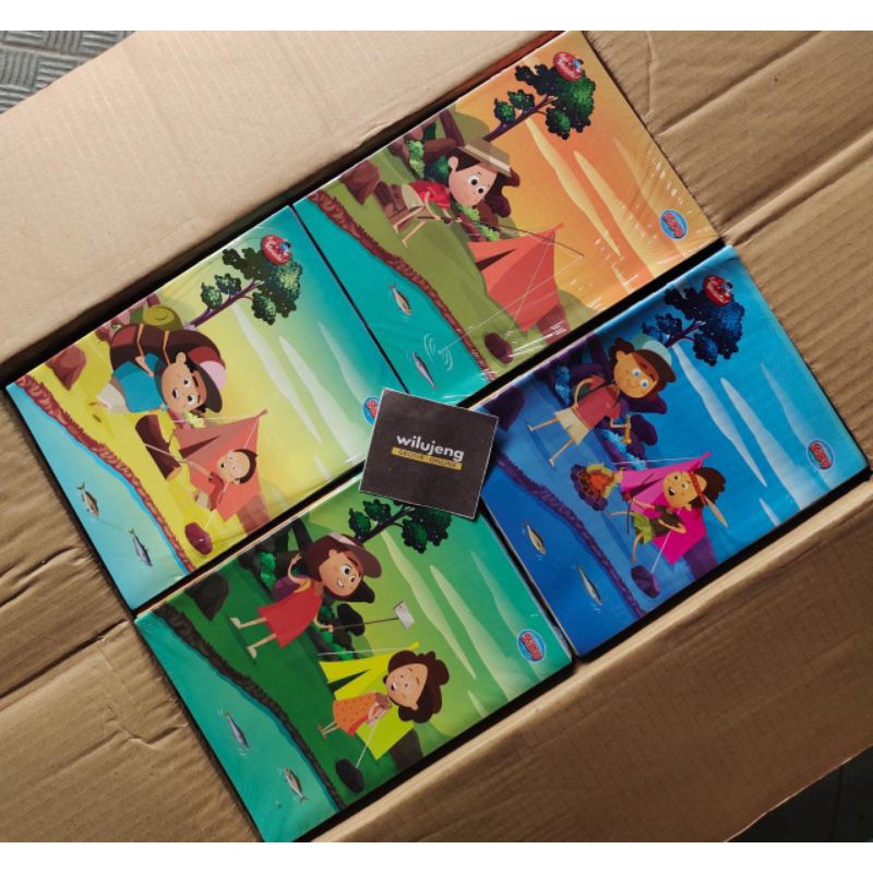 

Buku Tulis Sidu 38 Lembar (10 pcs / 1 pak) (1,1kg)
