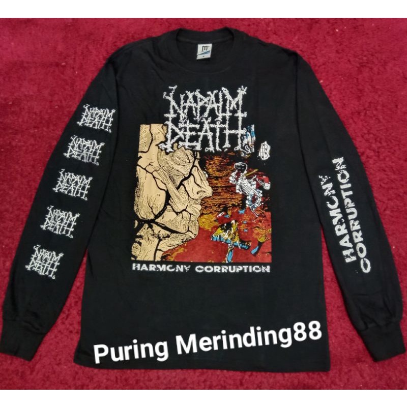 Longsleeve Napalm Death - Harmony Corruption