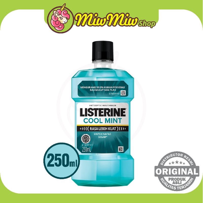 LISTERINE Antiseptic Mouthwash (Obat Kumur Antiseptik Listerin)