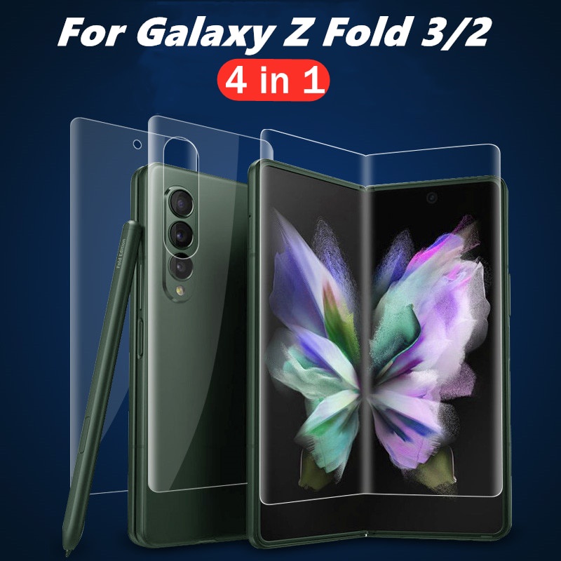 4 in 1 Hydrogel Film for Samsung Z Fold 3 Z Fold2 5G Front