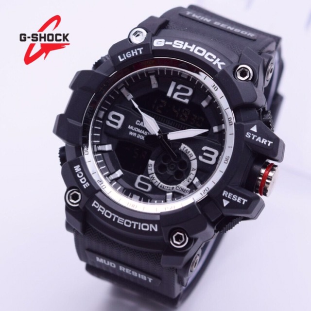 JAM TANGAN SPORT PRIA G SHOCK GG 1000 DOUBLE TIME