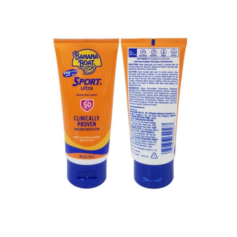 Jual Ultra Protect Sport Ultra Banana Boat Sunscreen Lotion Spf 50