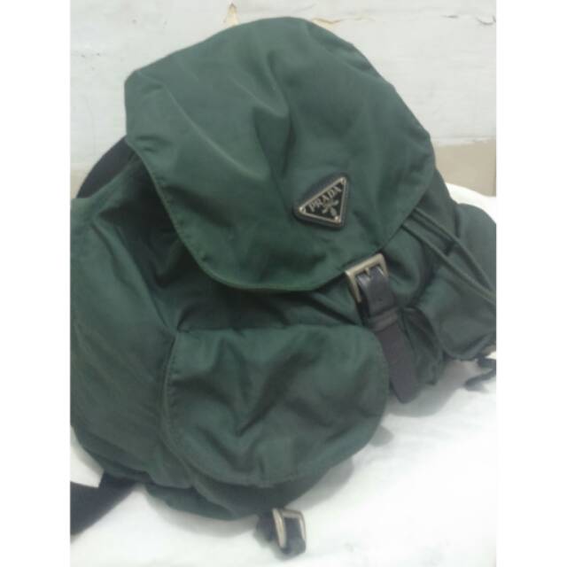 Tas ransel preloved Prada-milano original