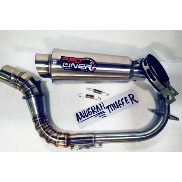 knalpot proliner tr1 for  vario,mio, nmax,aerox,beat,dll