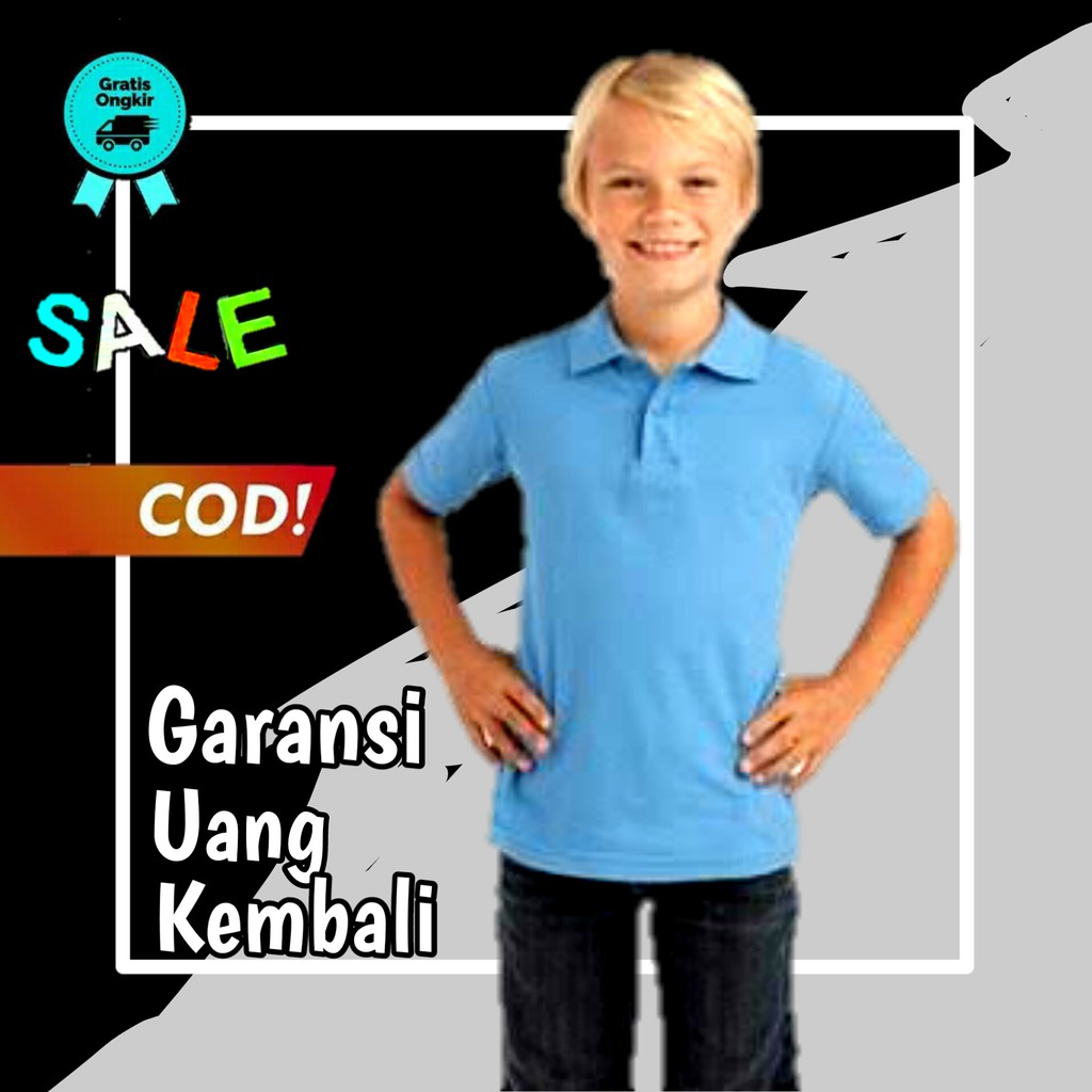 kaos kerah anak laki kaos anak laki laki import kaos polos anak laki laki kaos anak laki laki KE45