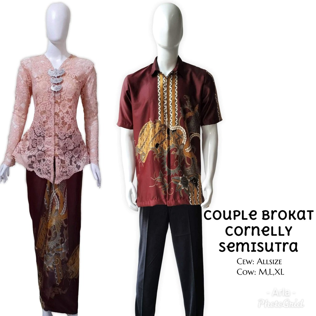 Batik Sarimbit Keluarga/ Baju Couple Batik Family/ Baju Pesta Couple / Batik Murah