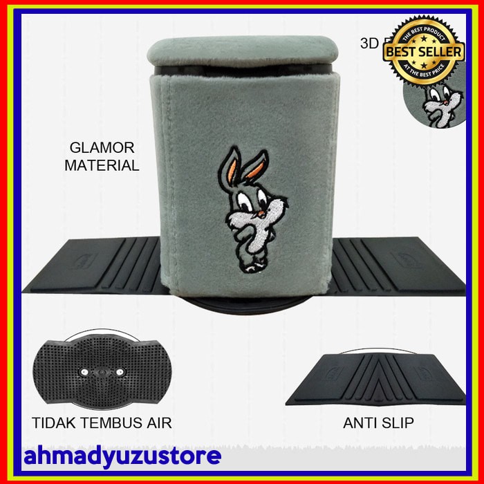 TEMPAT SAMPAH Bugs Bunny Kelinci Lucu / Aksesoris Mobil Bugs Bunny