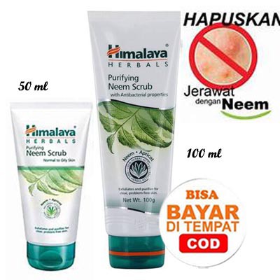 Himalaya Herbals Purifying Neem Scrub 50 ml 100ML_Lynn Design