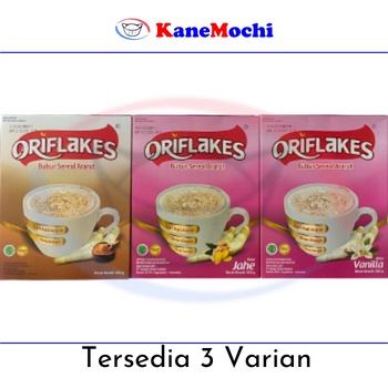 

Oriflakes Bubur Sereal Ararut- [Jahe - Coklat- Vanilla] 350g