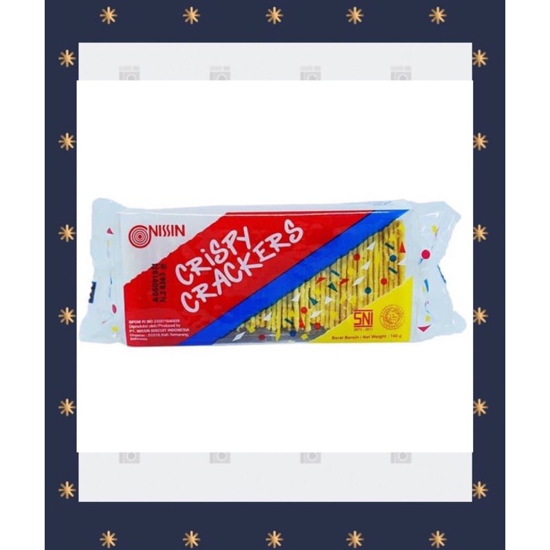 

Crispy Crackers 140 gr