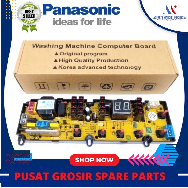 PANASONIC NA-F70B5 / NA-F80B5, Modul pcb mesin cuci Top Loading ( S6001 )