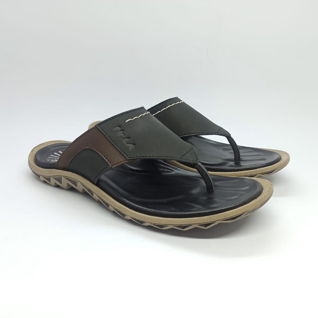 Sandal Jepit Kulit Pria Mr. LA BN 701