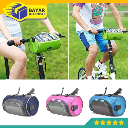 Tas Sepeda Bagian Depan Setir Stang Speda Lipat MTB Gunung Bike Riding Touch Bag [TS23]