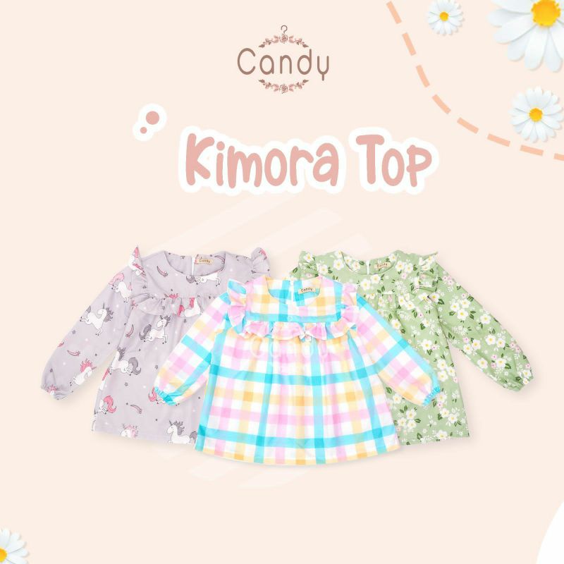 Atasan anak perempuan/Kimora top by candy/Baju anak perempuan