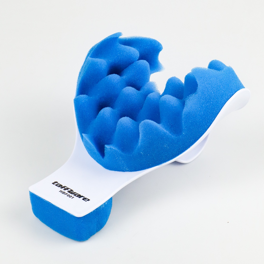 Bantal Relaksasi Leher Punggung Cervical Neck Pain Relief - HBF001 - Blue
