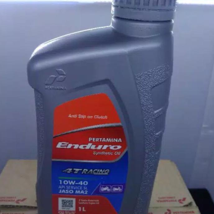 [[BISA COD]] oli mesin enduro resing 4T 10w-40 1L pertamina oli resing enduro 4T