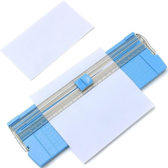 

Terlaris Alat Pemotong Potong Kertas Portable Paper Trimmer Cutter A4 Jef Diskon