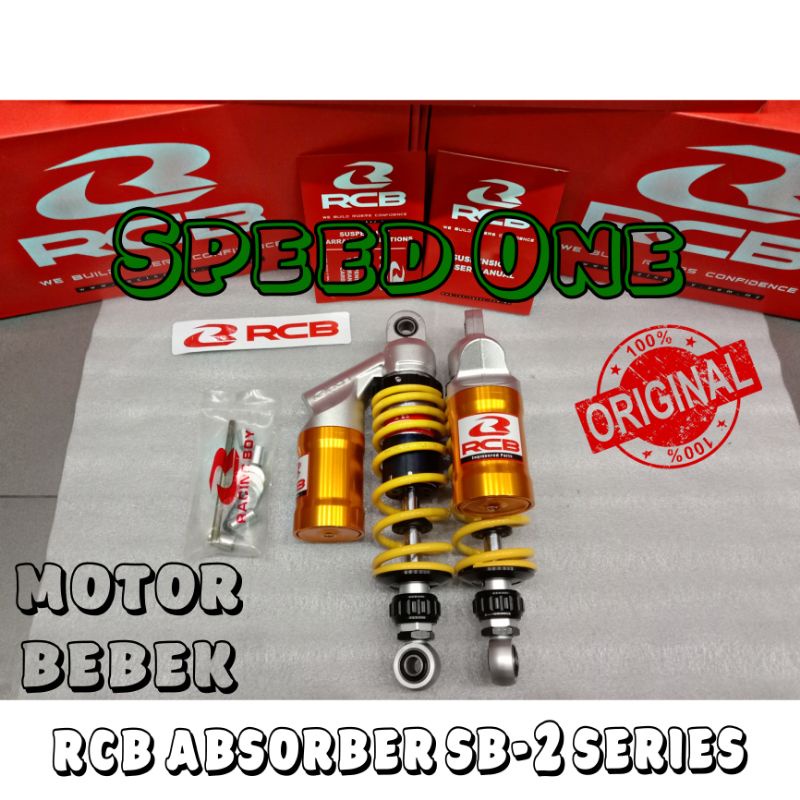 shockbreaker rcb sb2 series 275mm motor bebek jupiter z Vega new Supra dll