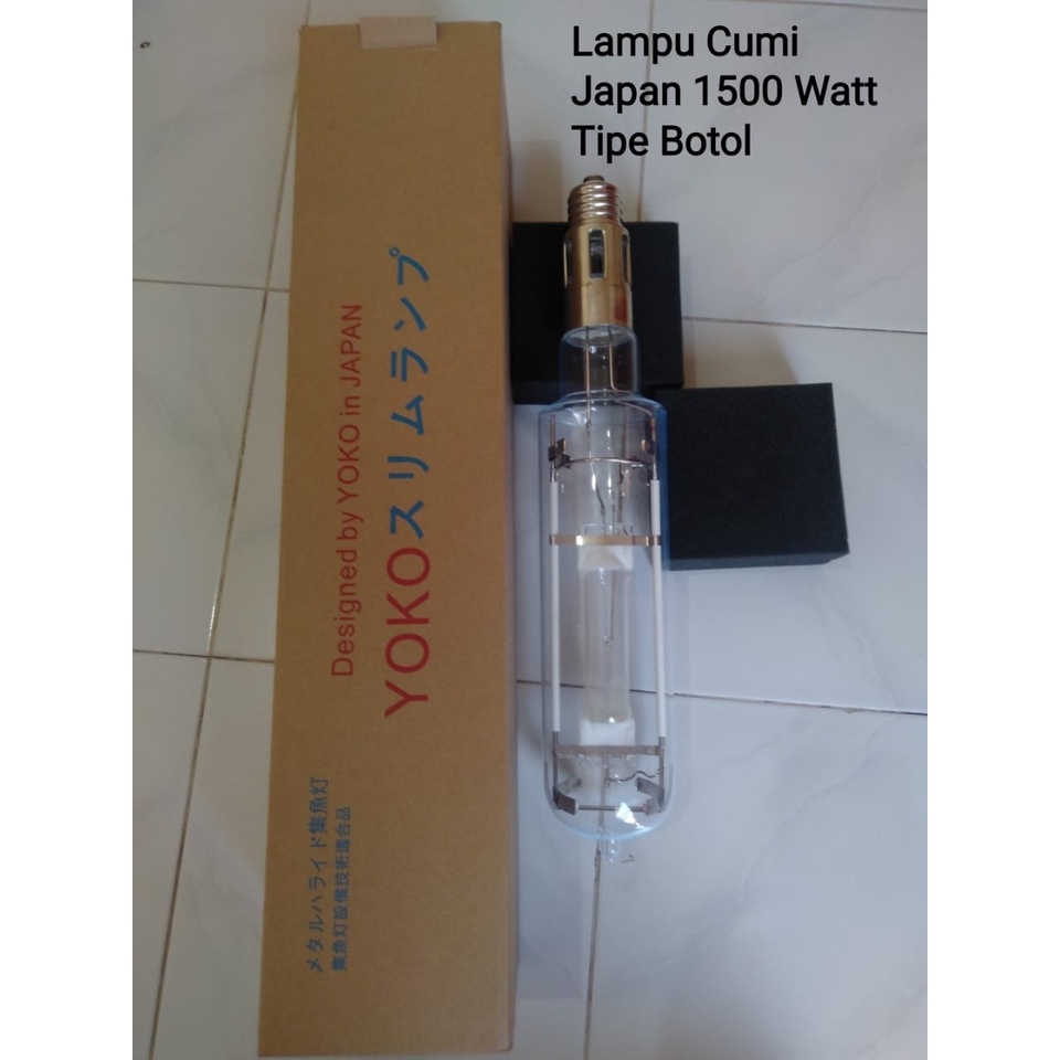 Lampu cumi Japan 1500 Watt Tipe Botol