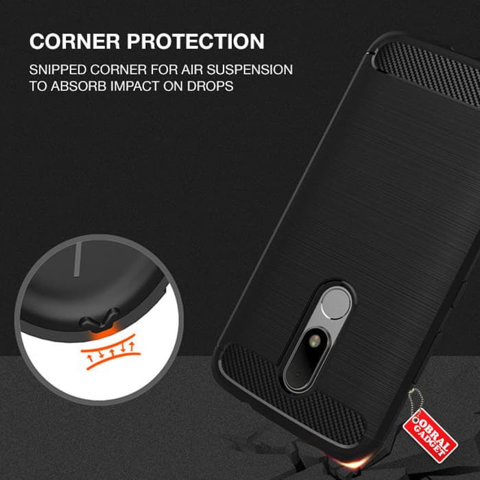 Soft Case Brushed Steel Motorola MOTO M Softcase Silikon Jelly Cover