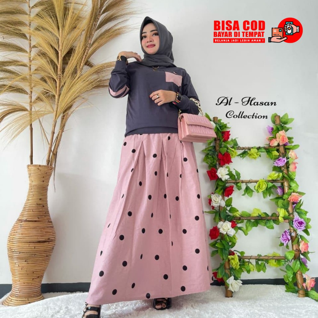 set rok | setelan rok | set rok wanita | setelan rok  Ari Al Hasan