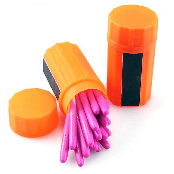 KOREK API KAYU WINDPROOF WATERPROOF - B327 - RED