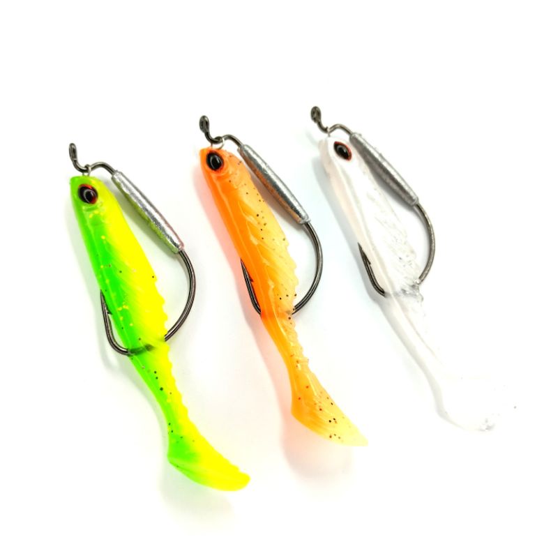 Softlure 8 cm - 5,5 gram Umpan Toman Gabus