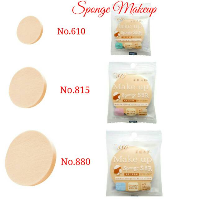 Sponge Makeup