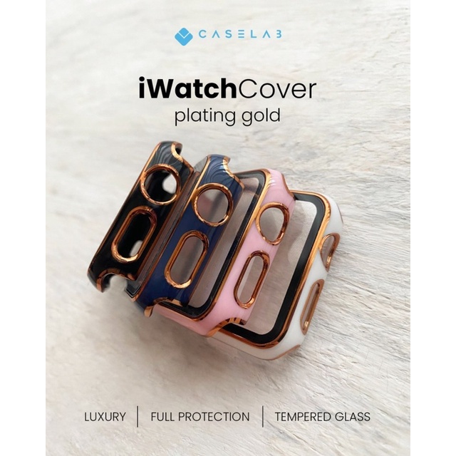 IWATCH COVER PLATING GOLD SERIES 1 2 3 4 5 6  7 8 SE ULTRA / WATCH 38mm 40mm 41mm 42mm 44mm 45mm 49mm