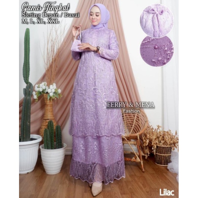 GAMIS TINGKAT//GROSIR KEBAYA TANAH ABANG