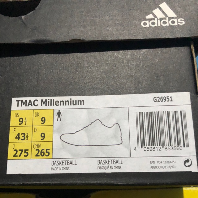 Adidas T-Mac Millenium