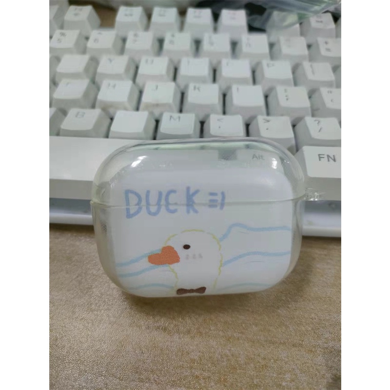 Soft Case TPU Transparan Motif Kartun Cover Airpods Pro