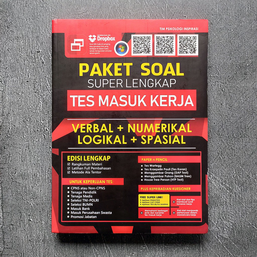 PAKET SOAL SUPER LENGKAP TES MASUK KERJA-1