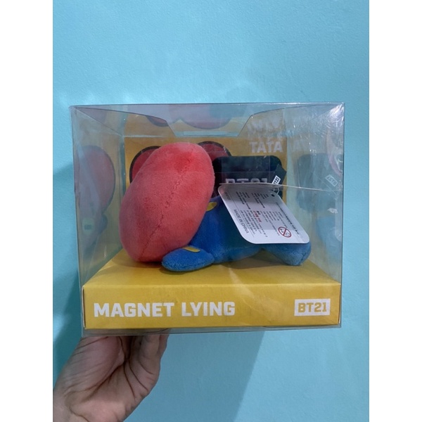 READY OFFICIAL BT21 MAGNET LYING TATA