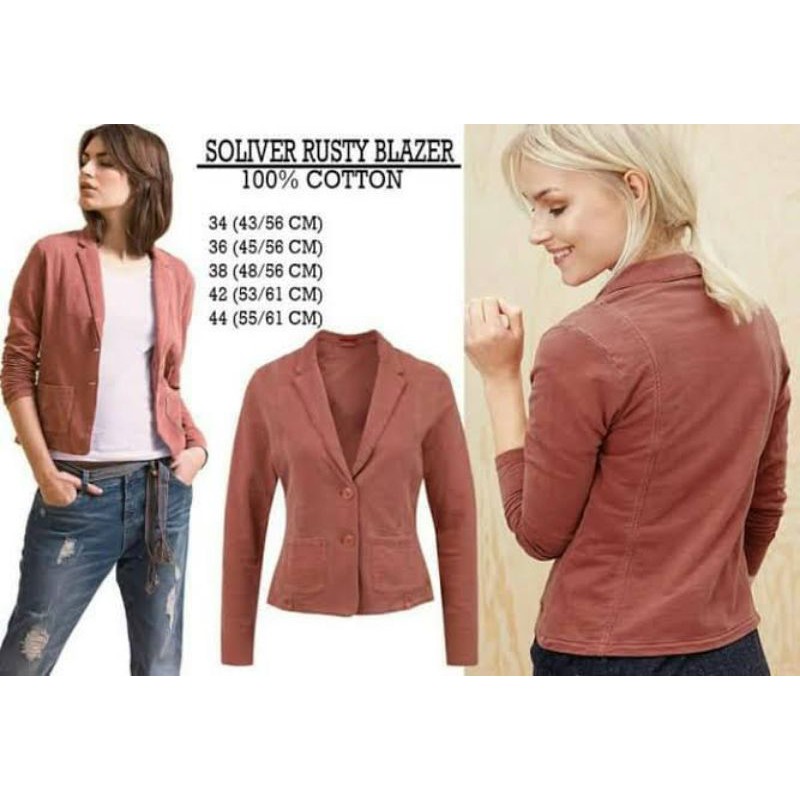 Blazer S' Oliver Ori dan New