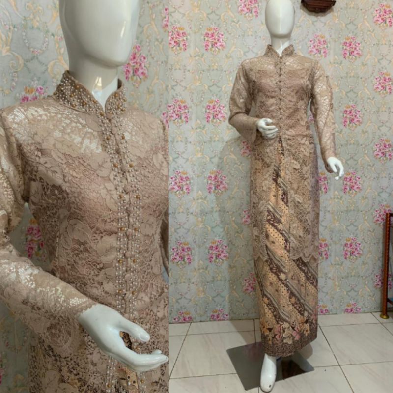 KEBAYA IBU BESAN/BAJU SERAGAMAN PAGER AYU/KEBAYA AKAD/SETELAN KEBAYA WISUDA