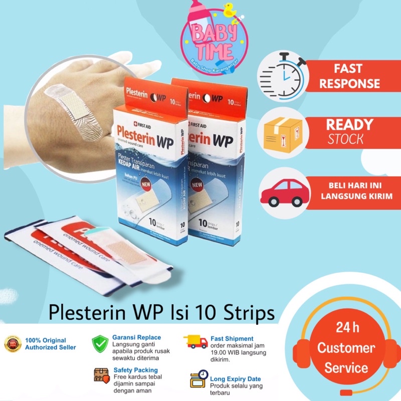 Plesterin WP OneMed isi 10pcs Plester Luka