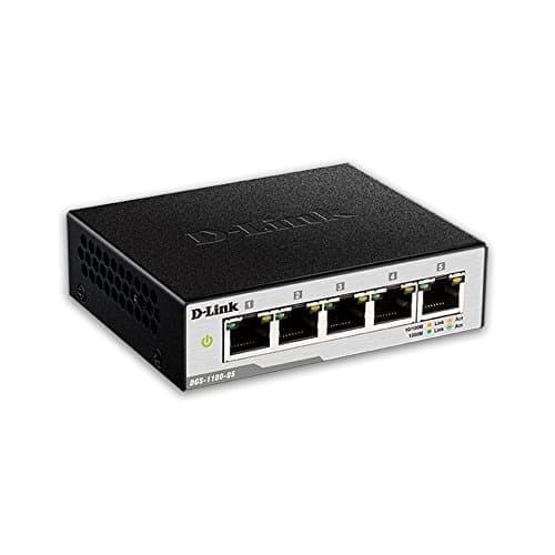 D-LINK DGS-1100-05 5-Port EasySmart Gigabit Ethernet Switch